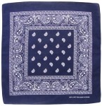 Chusta Apaszka Arafatka 100% Bawełna 55x55 Granat
