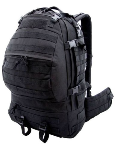 CAMO CARGO PLECAK CZARNY