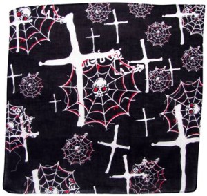 Chusta Apaszka Arafatka 100% Bawełna 55x55 Skull5