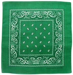 Chusta Apaszka Arafatka 100% Bawełna 55x55 Zielona