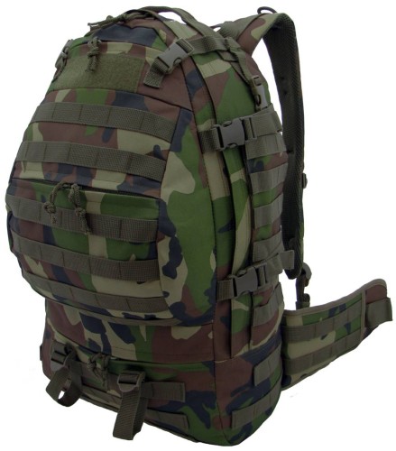 CAMO CARGO PLECAK WOODLAND