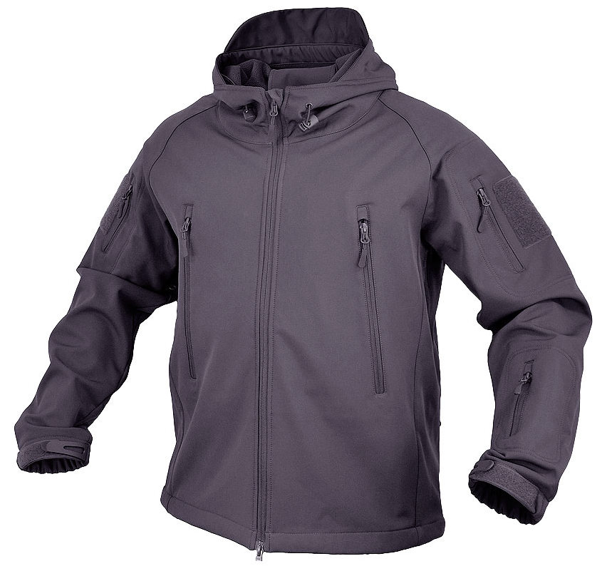 Texar-Kurtka-Softshell-Falcon-Szara