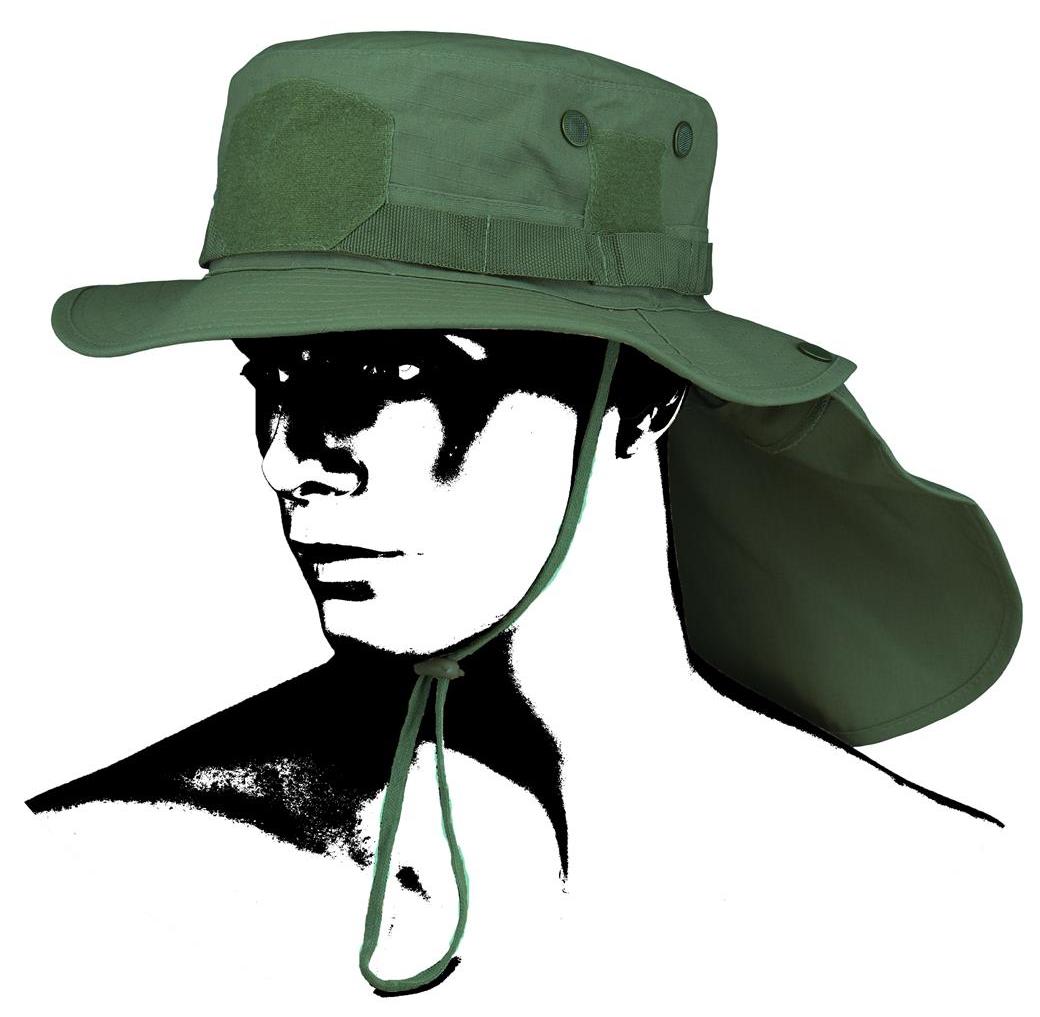 Camo Kapelusz Boonie Zielony