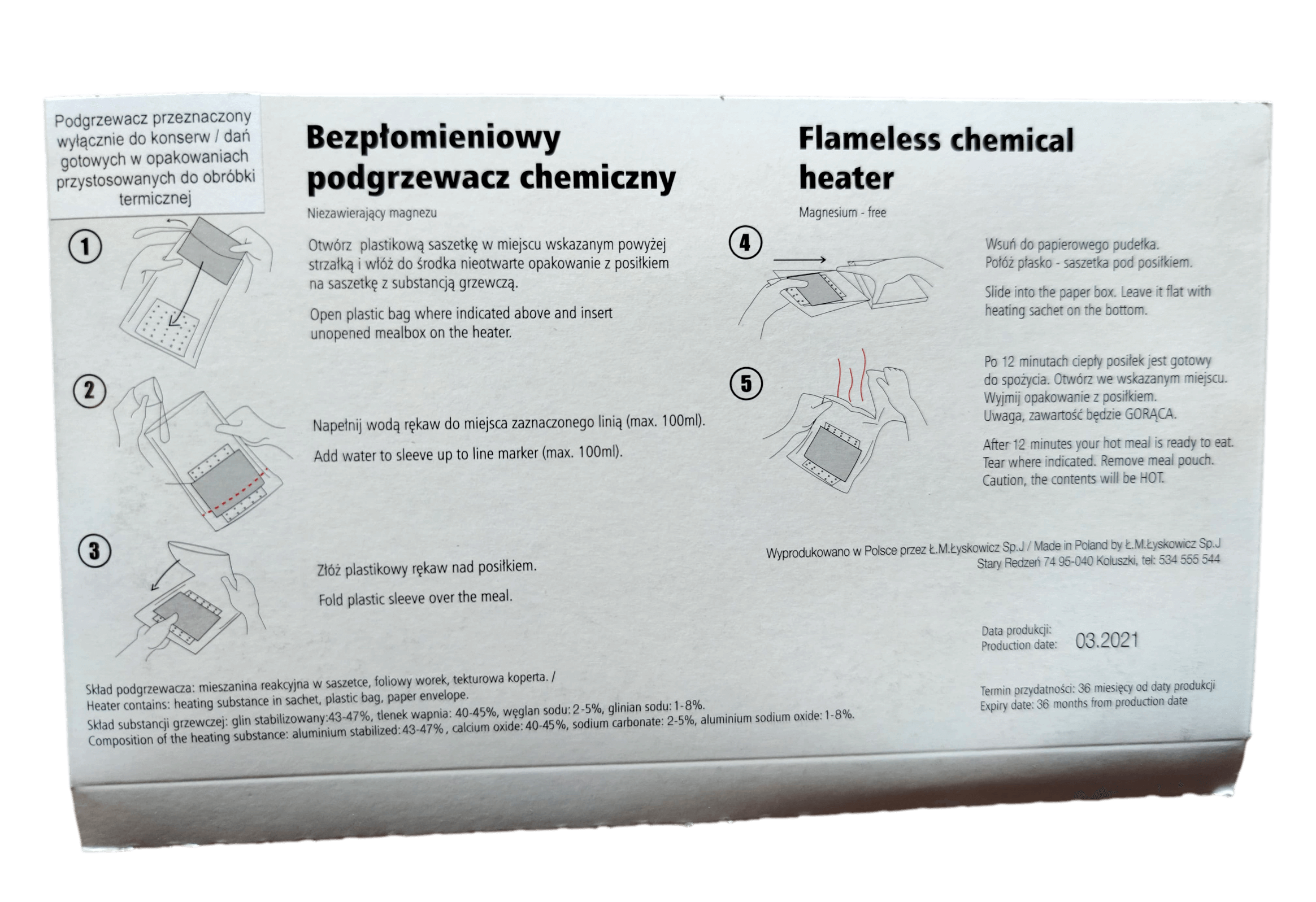 Bezpłomienny-podgrzewacz-chemiczny
