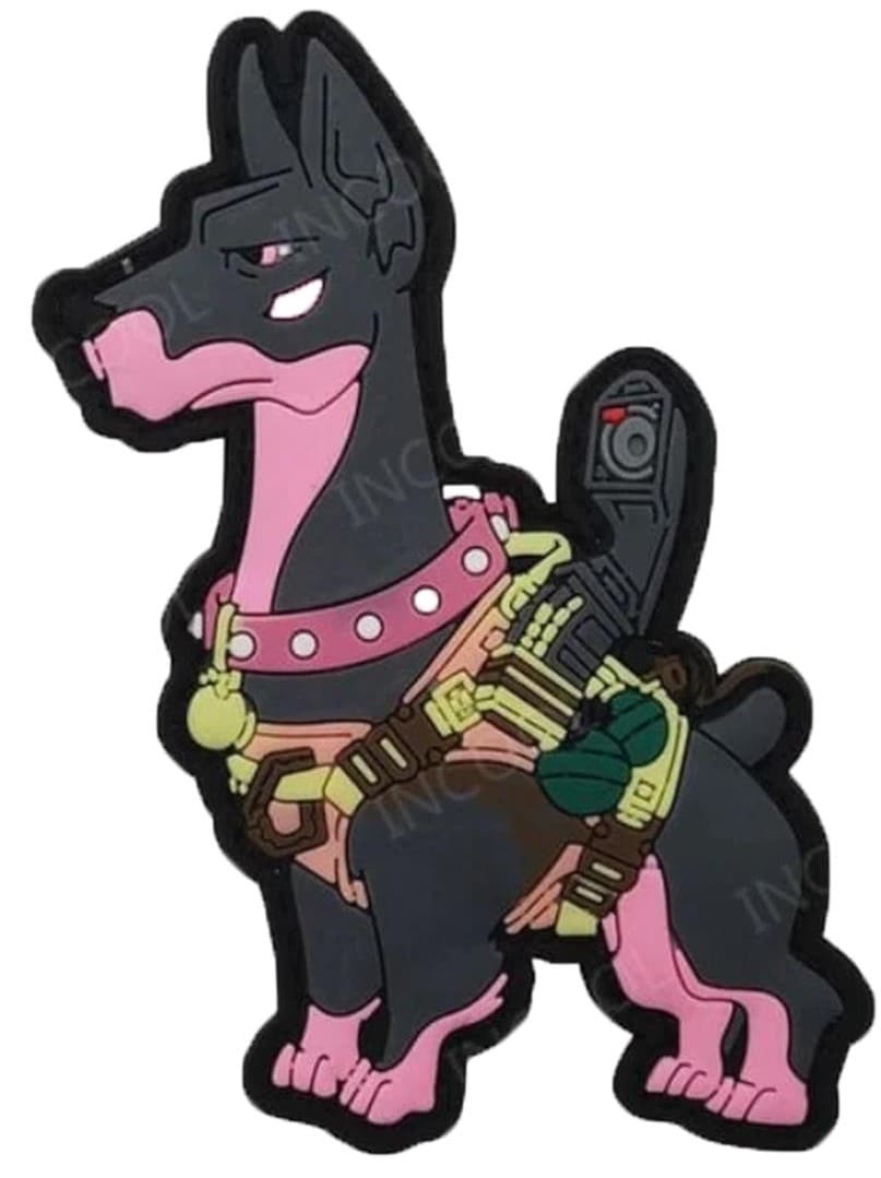 patch-naszywka-rzep-tactical-dog-pink