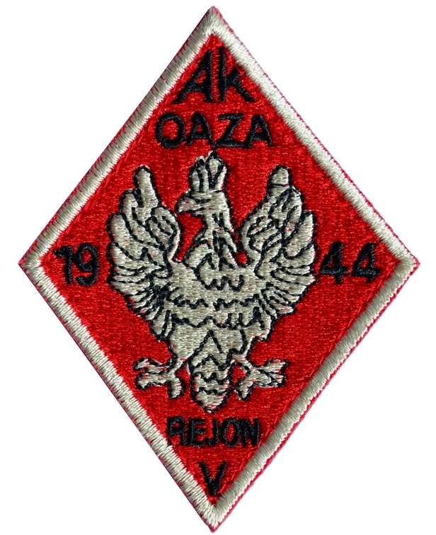 Plakietka-Naszyfka-Haft-Batalion-Oaza