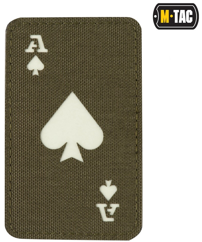 m-tac-naszywka-ace-of-spades-laser-cut-fluor-karta-ranger-green-gid