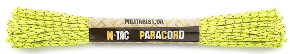 m-tac-paracord-minicord-reflective-neon-yellow