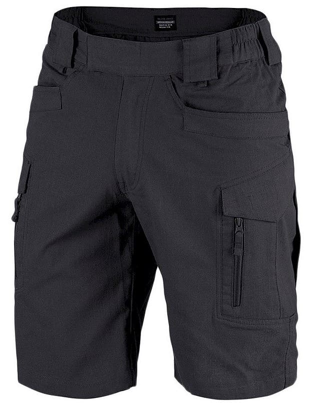 texar-spodnie-elite-pro-krotkie-ripstop-black