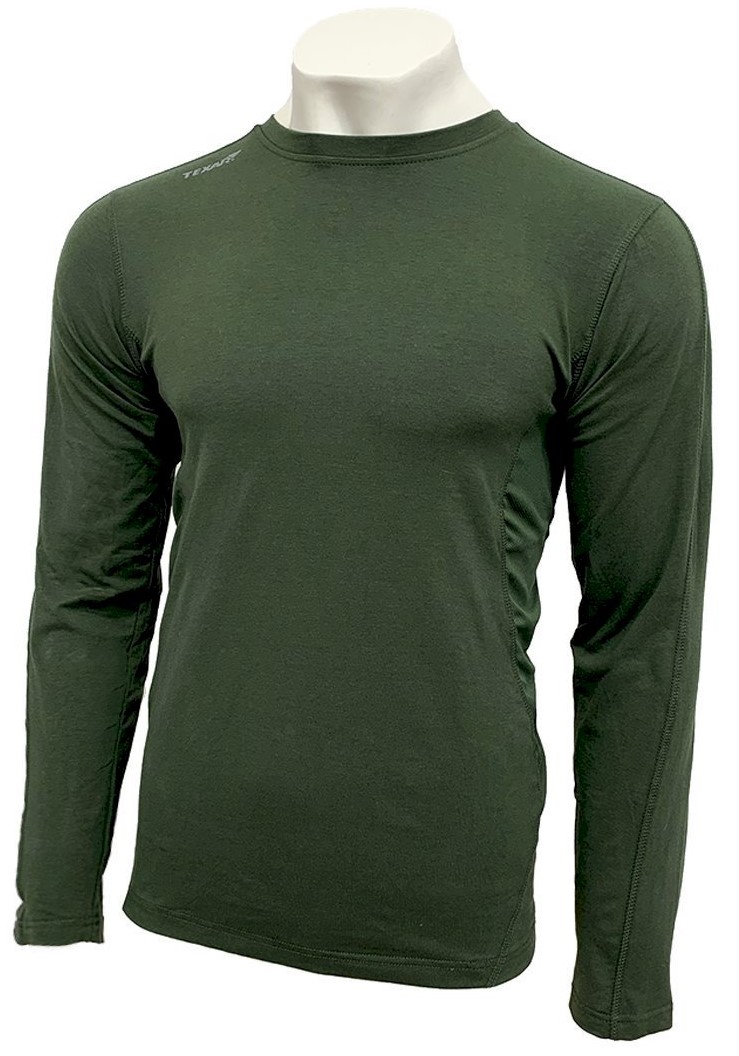 Texar-Koszula-Z-Długim-Rękawem-Base-Layer-Olive