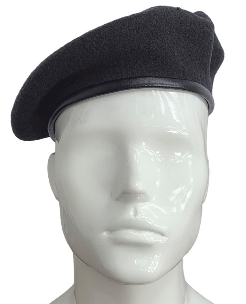 Texar-Beret-Czarny-Klasa-Mundurowa-Wojskowy